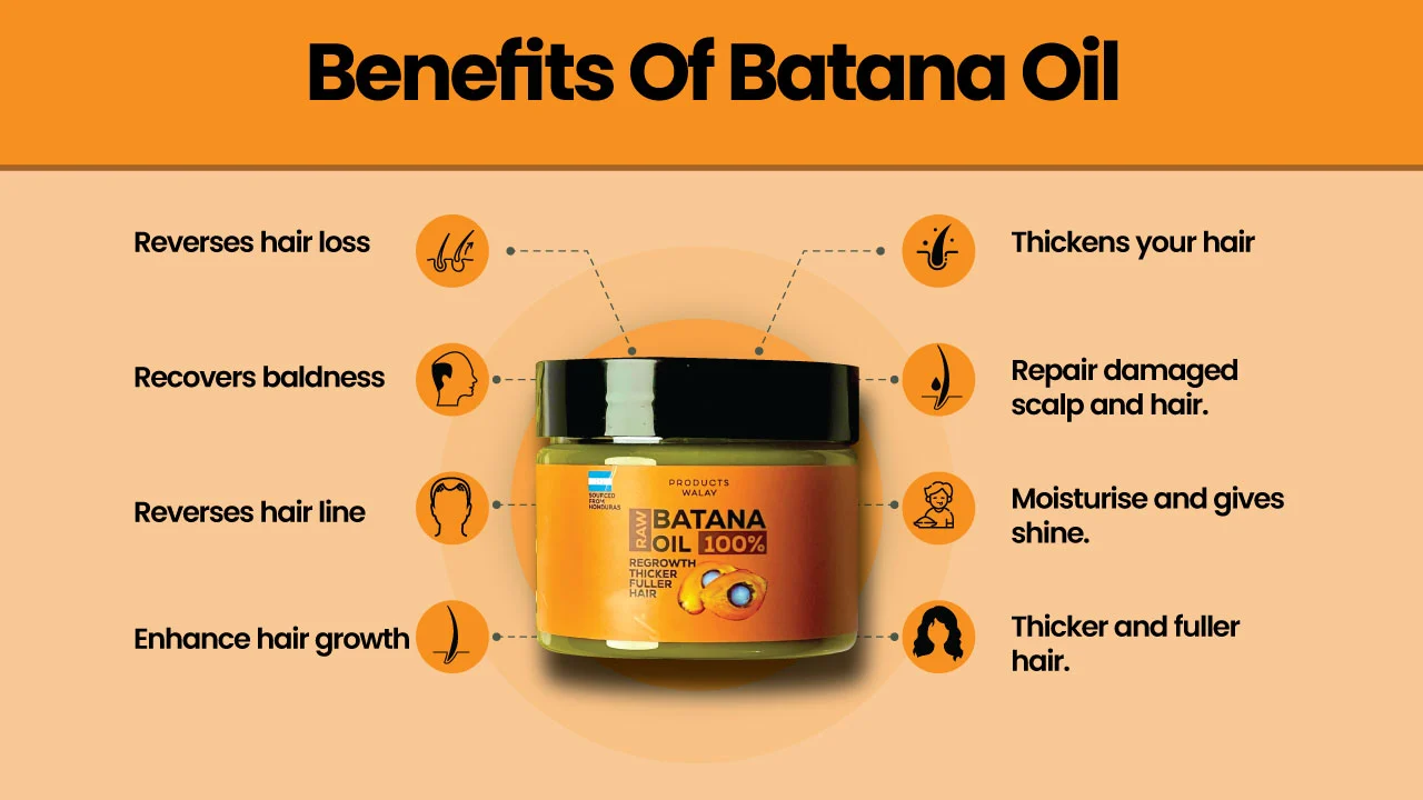 100% Pure Batana Oil Butter For Hair Regrowth