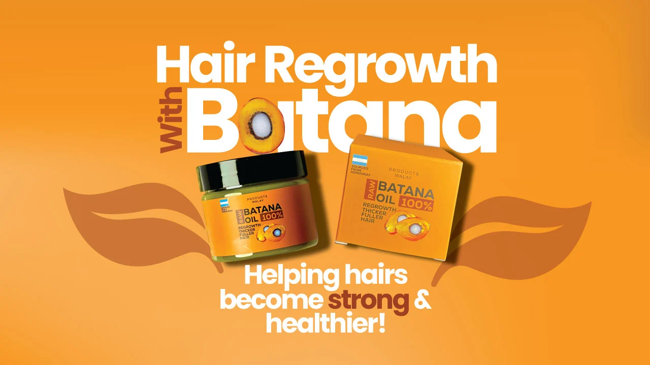 100% Pure Batana Oil Butter For Hair Regrowth